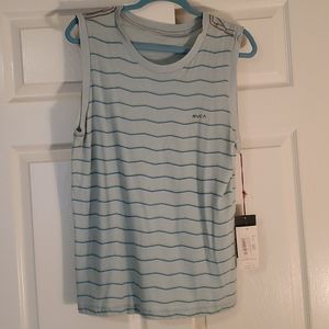 RVCA Stripe Tank NWT